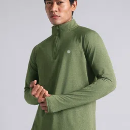 CULT Men's Neon Green Training Sculpted All Weather Jacket-image-58