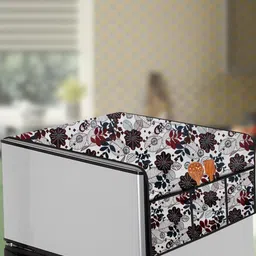 The Furnishing Tree Cream Printed Air Conditioner Cover-picture-36