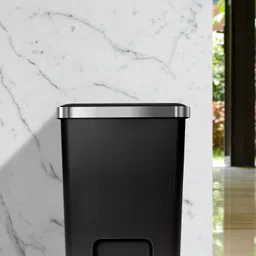 obsessions EKO 15 Litre With Fingerprint Resistant Pedal Plastic Dustbin image 5