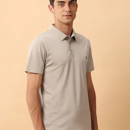 U.S. Polo Assn. Men Pacho X Slim Fit Solid Polo Collar T-shirt image 5