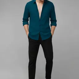 HERE&NOW Men Standard Casual Shirt image 2