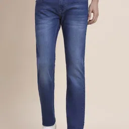 Greenfibre Men Slim Fit Mid-Rise Heavy Fade Jeans-picture-19