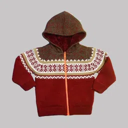 Yellow Apple Boys Fair Isle with Fuzzy Detail-picture-37