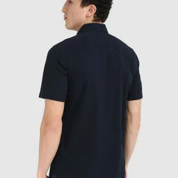 Tommy Hilfiger Men Button-Down Collar Textured Cotton Casual Shirt image 2