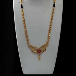 Princy Enterprise Gold-Plated Brass Necklace-picture-32