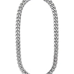 Peora Men Silver-Plated Link Bracelet image 4