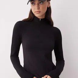 Trendyol Women High Neck Pullover Sweatshirt-image-64
