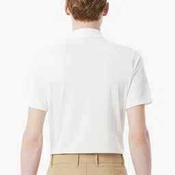 Lacoste Men Solid Polo Collar Regular Fit T-shirt image 2