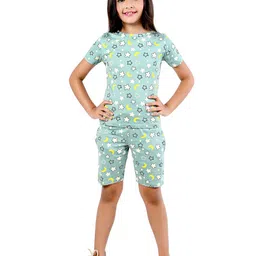 BAESD Girls Printed T-shirt with Shorts-picture-31