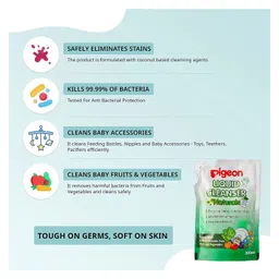 Pigeon Liquid Cleanser Refill Pack of 2 - 200 ml each image 4