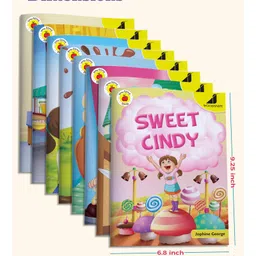 woodsnipe brand Woodsnipe Tiny Tales Bedtime Story Books Set of 8 - English image 4