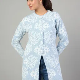 Duke Women Floral Printed Cardigan-image-0