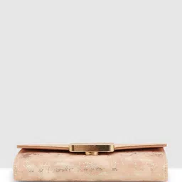 ESBEDA Women Abstract Textured Two Fold Wallet With Zip Coin Pocket image 3