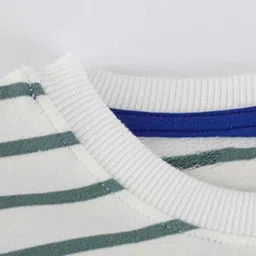 LULU & SKY Boys Striped Sweatshirt image 3