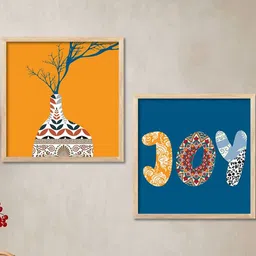 WALLLANE Set of 2 Modern Wood Wall Art image 3