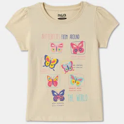 R&B Girls Graphic Printed T-shirt-picture-16