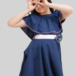 BEING NAUGHTY Floral Print Crepe Fit & Flare Dress-picture-20