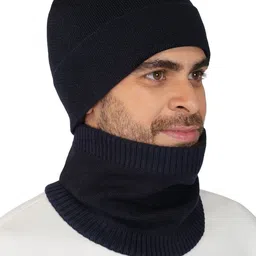 iSWEVEN Unisex Woollen Beanie image 5