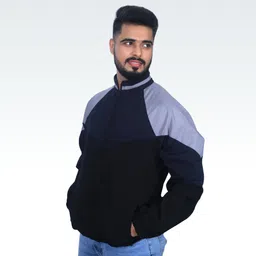 Caraba Solid Men Wind Cheater image 5