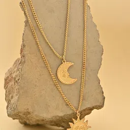 ToniQ Gold-Plated Layered Necklace-image-62