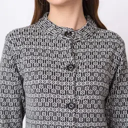 Anouk Women Printed Longline Cardigan image 2