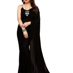 Moda Rapido Solid Saree with Blouse Piece-image-97
