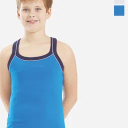 Bodycare Kids Boys Pack Of 2 Soft Breathable Cotton Rib Vests KGA2014RDWH-60-image-68