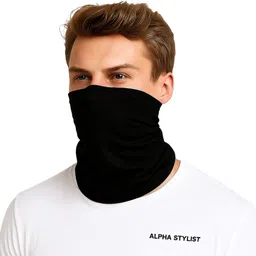 ALPHA STYLIST Bandana Face Mask for Men, Balaclava Scarf & Headband, UV Protection Face Mask-image-13