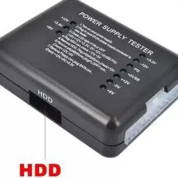 techgear Tester 20 or 24 Pin PSU ATX SATA HDD SMPS PC Analog Voltage Tester Digital Battery Tester image 4