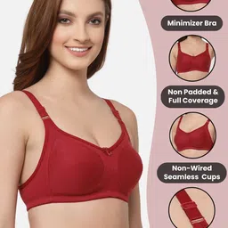 floret Women Minimizer Non Padded Bra image 3