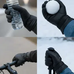 kalaste Solid Winter Men Gloves image 4