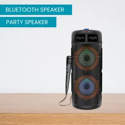 SACRO Paris (WIRELESS BLUETOOTH PARTY SPEAKER) HD Quality Sound With Wired MicP94 40 W Bluetooth Party Speaker-picture-31