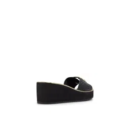 Aldo ONAYLLAN-IN001 Black Synthetic Eva Wedges Heels image 2