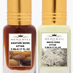 Menjewell Unisex Kasturi Set Of 2 Attar-picture-18