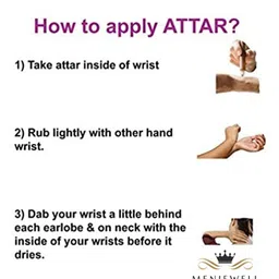 Menjewell Unisex Kasturi Set Of 2 Attar image 2