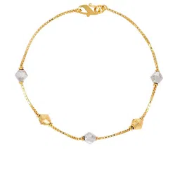 BHIMA 22KT Gold Ball-Charm Bracelet-3.67g image 4