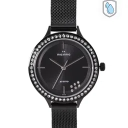 maxima Women Embellished Bracelet Style Analogue Watch 66242CMLB-picture-26
