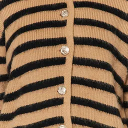 Trendyol Striped Ribbed Cardigan image 5