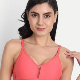 Aimly Pack of 2 Non Padded Non Wired Full Coverage Cotton Sports Bra With All Day Comfort image 3