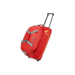 Aristocrat Unisex Cadet Unisex 52Cm Travel Duffle Trolley Bag With Wheels-Red image 1