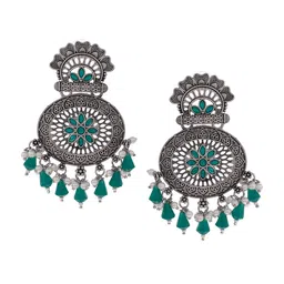 AQUASTREET Silver-Plated Crescent Shaped Chandbalis image 4