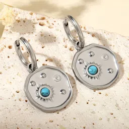 SALTY Contemporary Rococo Romance Drop Earrings image 4