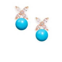 MINUTIAE Rose Gold Plated Studs Earrings image 5