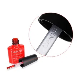 CANNI Gel Color System Coat Color Soak-Off UV & LED Nail Polish-Gray Blue 147 image 3