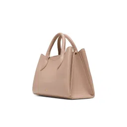 Aldo Carimma Women Peach Satchel with Detachable Strap image 2