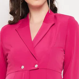 Madame Lapel Collar Basic Jumpsuit image 4