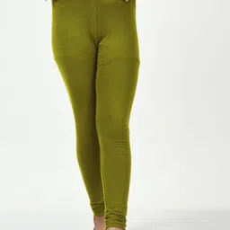 BAESD Girls Pack Of 2 Super Soft Cotton Churidar-Length Leggings image 2