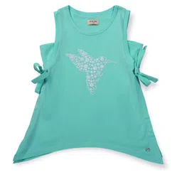 Gini and Jony Infants Girls Floral Printed Sleeveless Tie Ups Cotton Top-picture-41