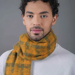 Tossido Men Checked Acrylic Mufflers image 5