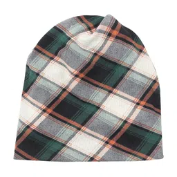 iSWEVEN Adults Geometric Printed Beanie Cap image 5